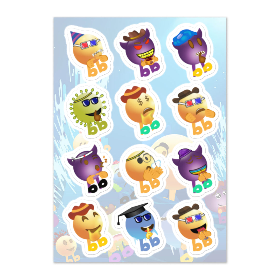 Megabb MaMa Stickers - Emojibb