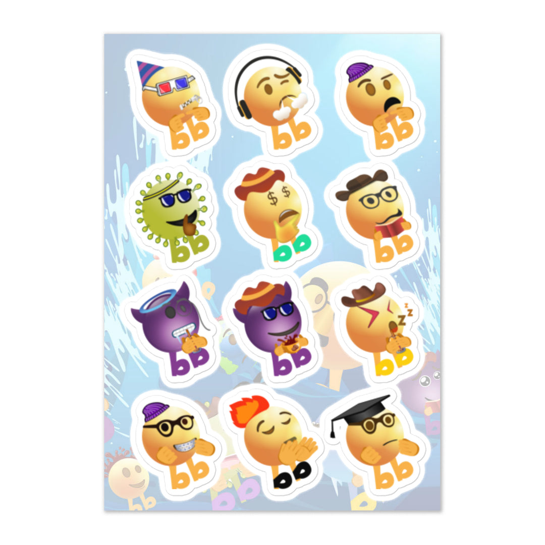 Megabb MaMa Stickers - Emojibb