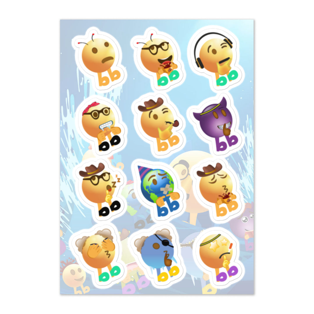 Megabb MaMa Stickers - Emojibb