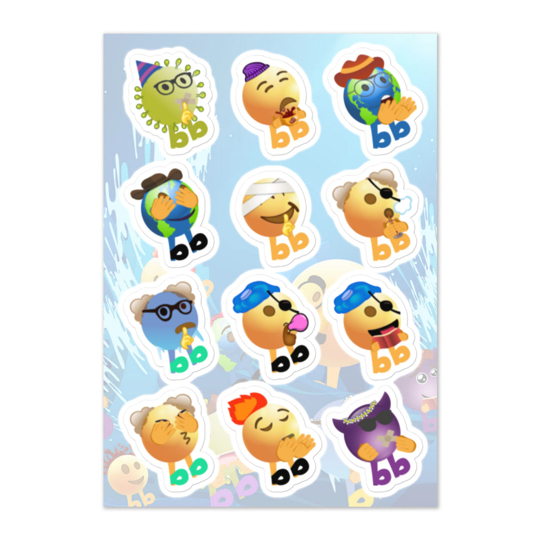 Megabb MaMa Stickers - Emojibb