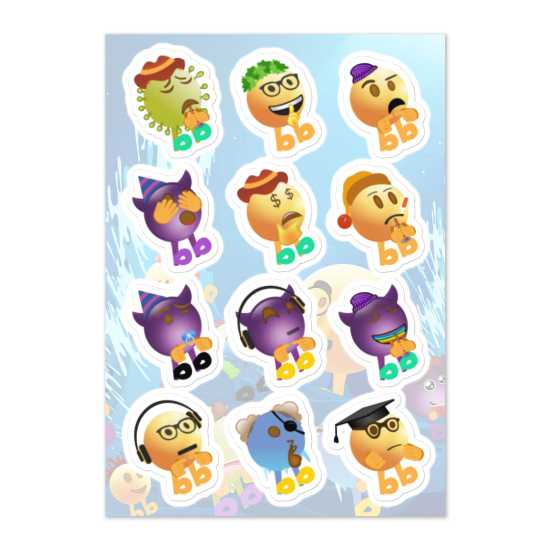 Megabb MaMa Stickers - Emojibb