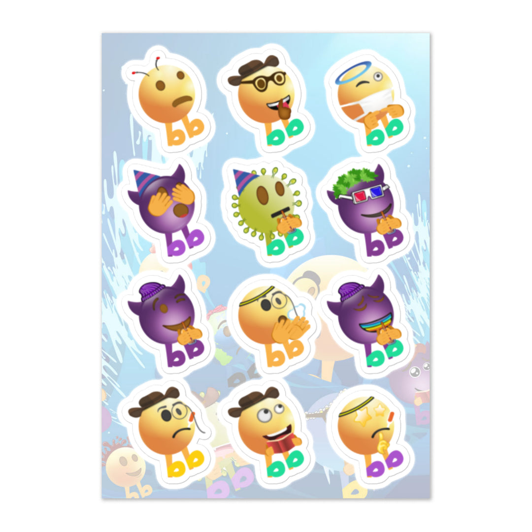 Megabb MaMa Stickers - Emojibb