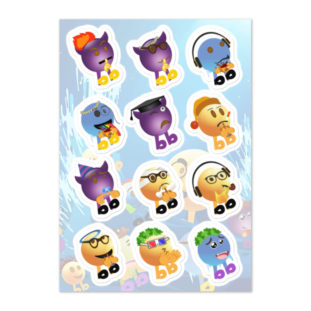 Megabb MaMa Stickers - Emojibb