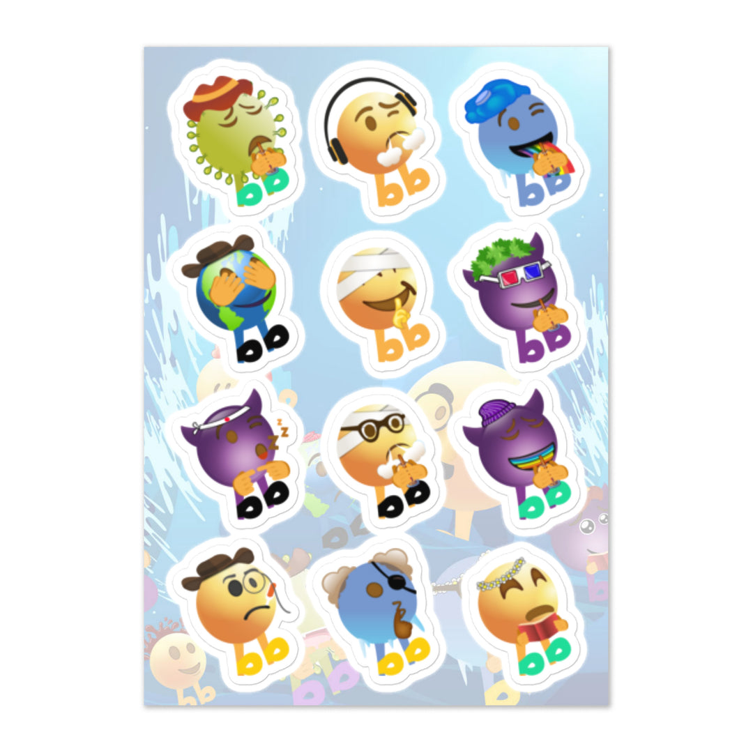 Megabb MaMa Stickers - Emojibb