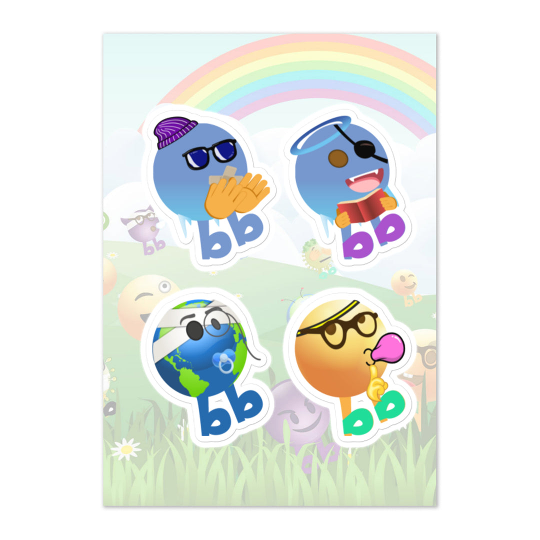 Megabb PaPa Stickers - Emojibb