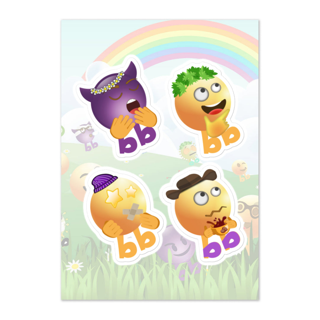 Megabb PaPa Stickers - Emojibb