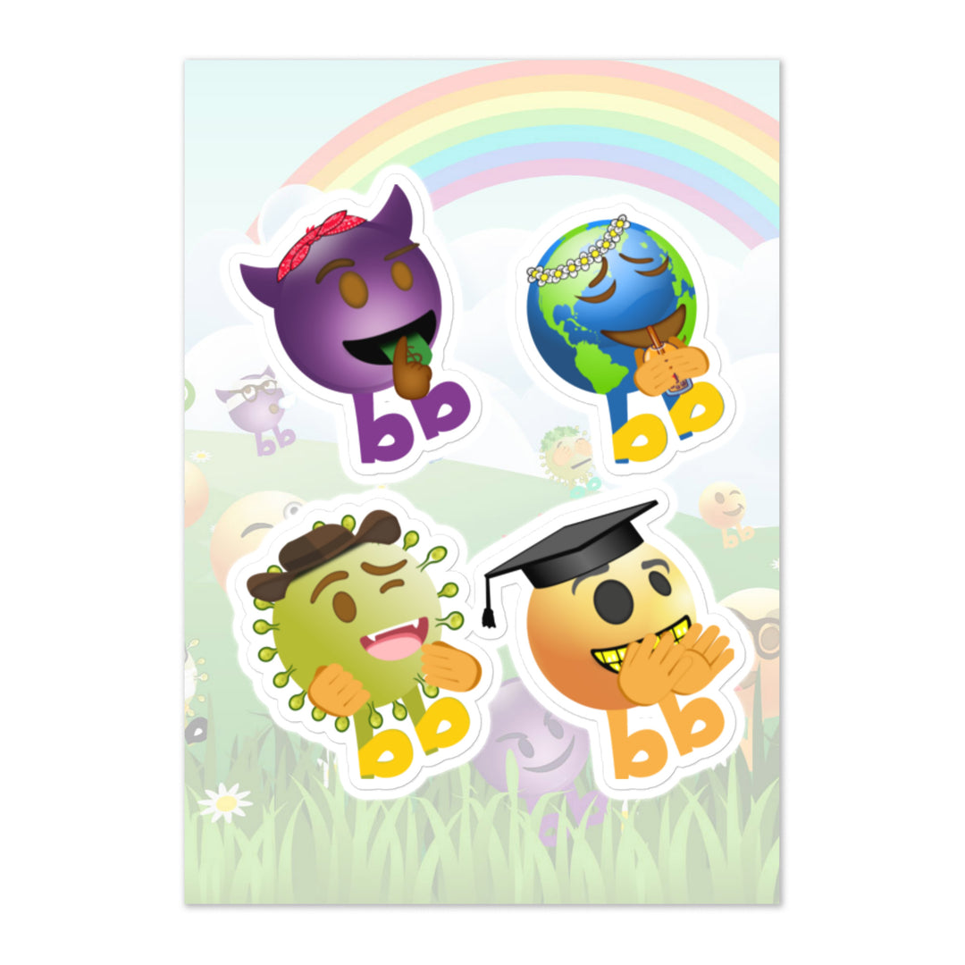 Megabb PaPa Stickers - Emojibb