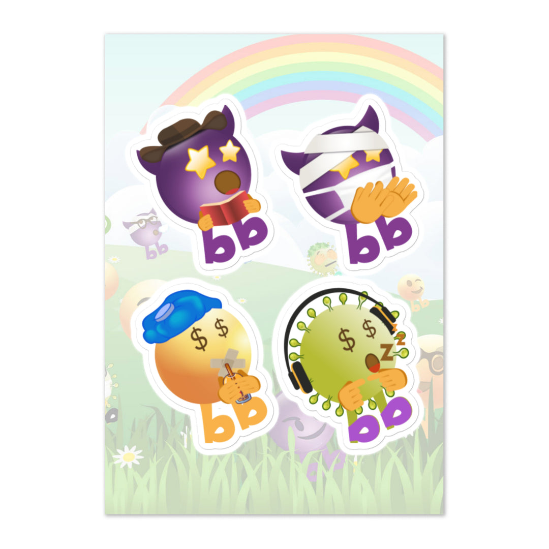 Megabb PaPa Stickers - Emojibb