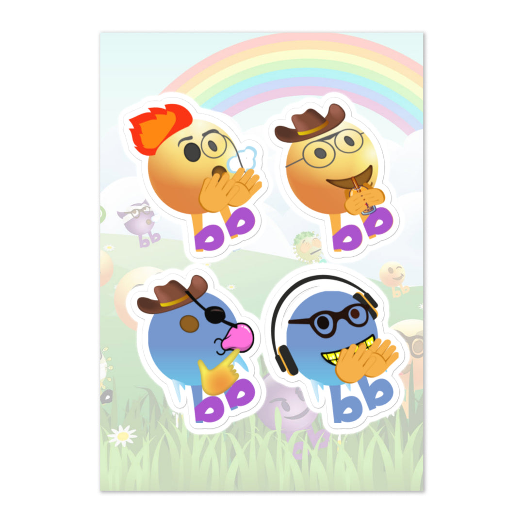 Megabb PaPa Stickers - Emojibb