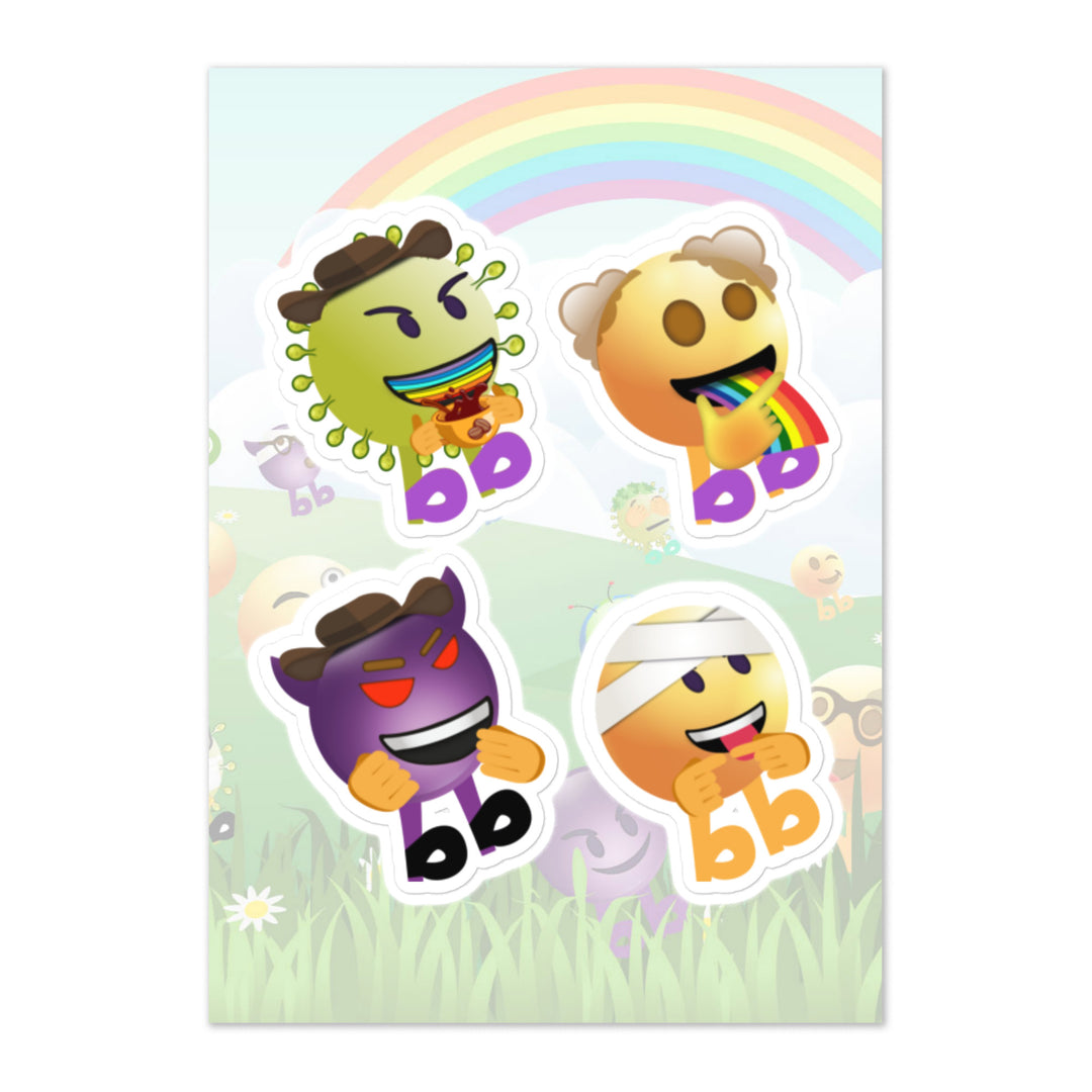 Megabb PaPa Stickers - Emojibb