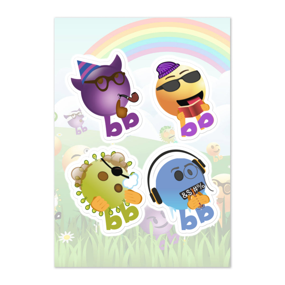 Megabb PaPa Stickers - Emojibb