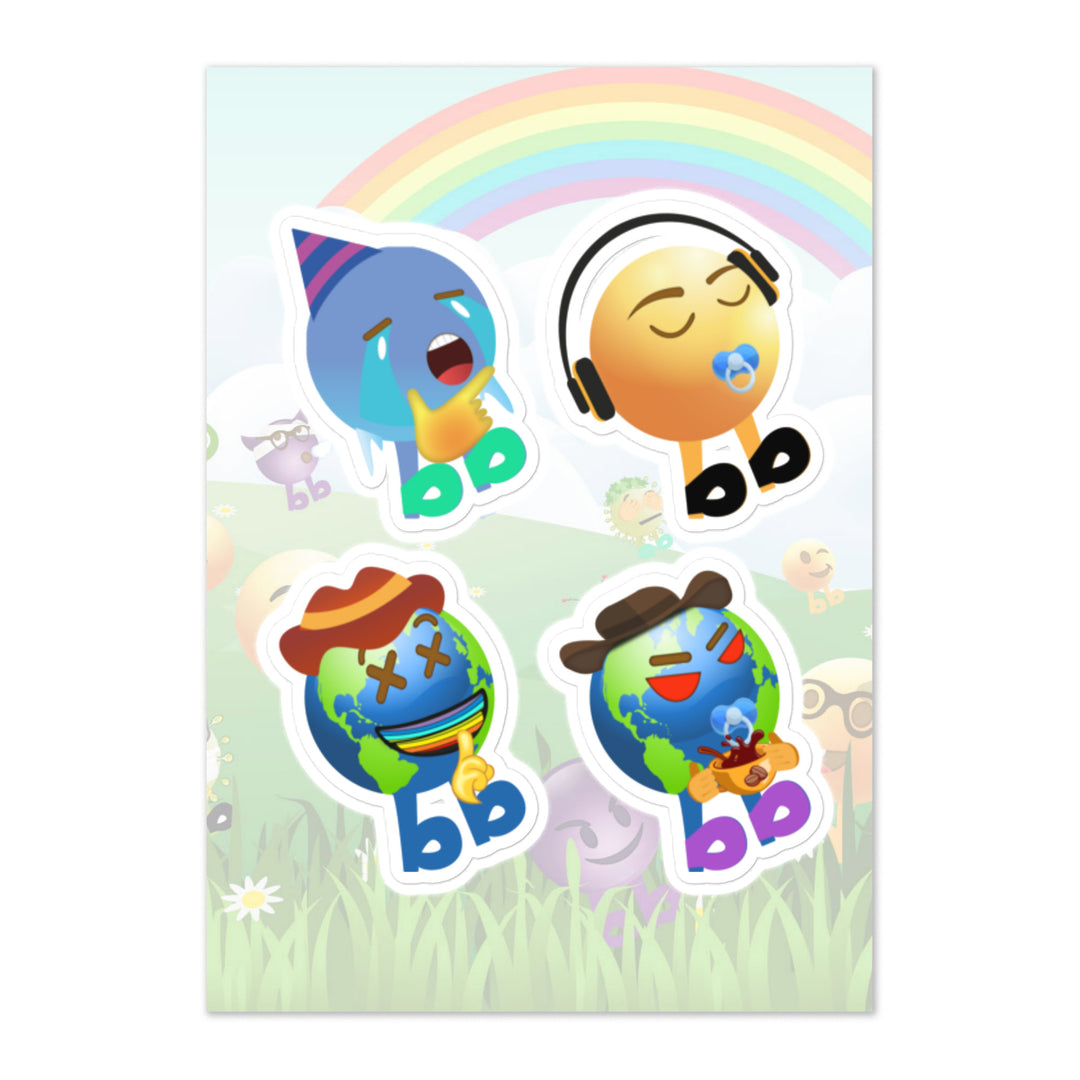 Megabb PaPa Stickers - Emojibb