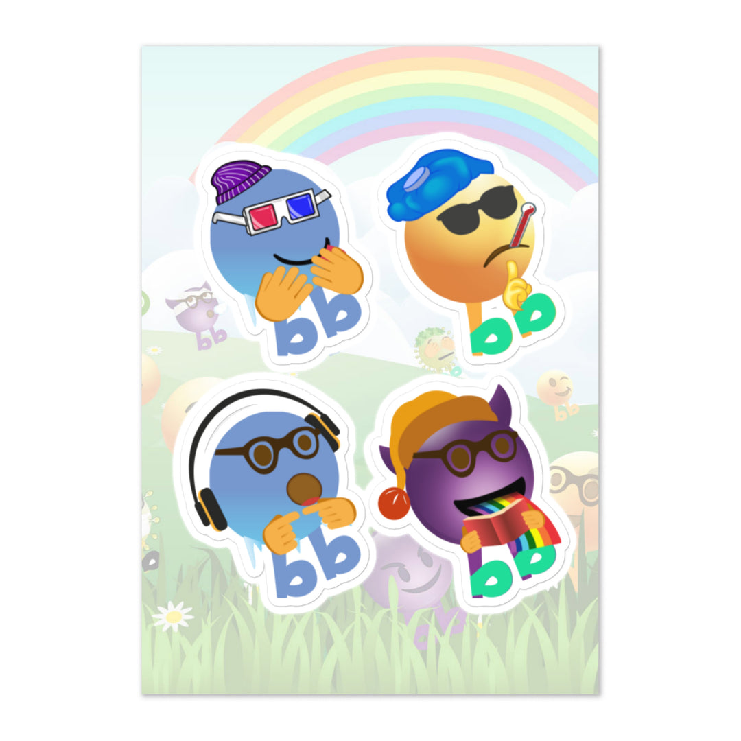 Megabb PaPa Stickers - Emojibb