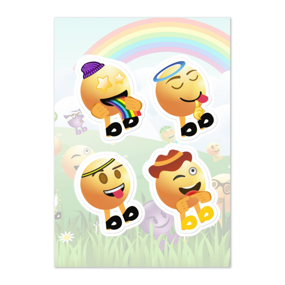 Megabb PaPa Stickers - Emojibb