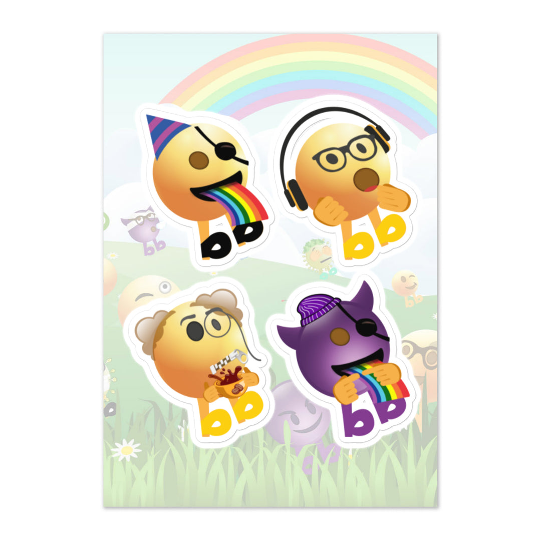 Megabb PaPa Stickers - Emojibb