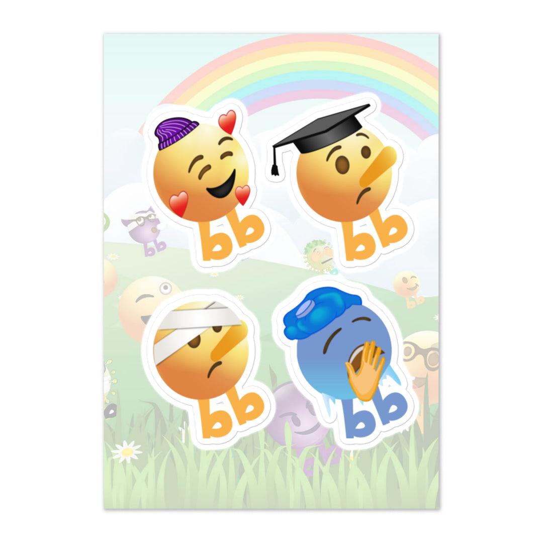 Megabb PaPa Stickers - Emojibb