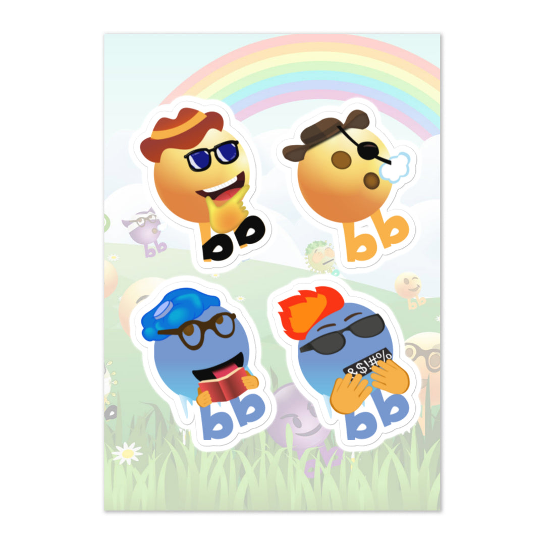 Megabb PaPa Stickers - Emojibb