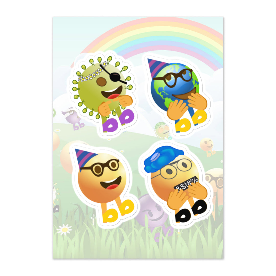 Megabb PaPa Stickers - Emojibb