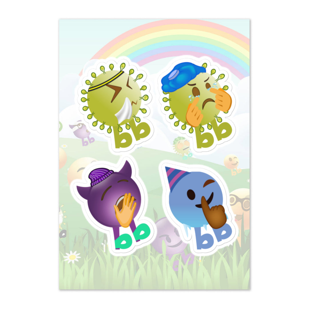 Megabb PaPa Stickers - Emojibb