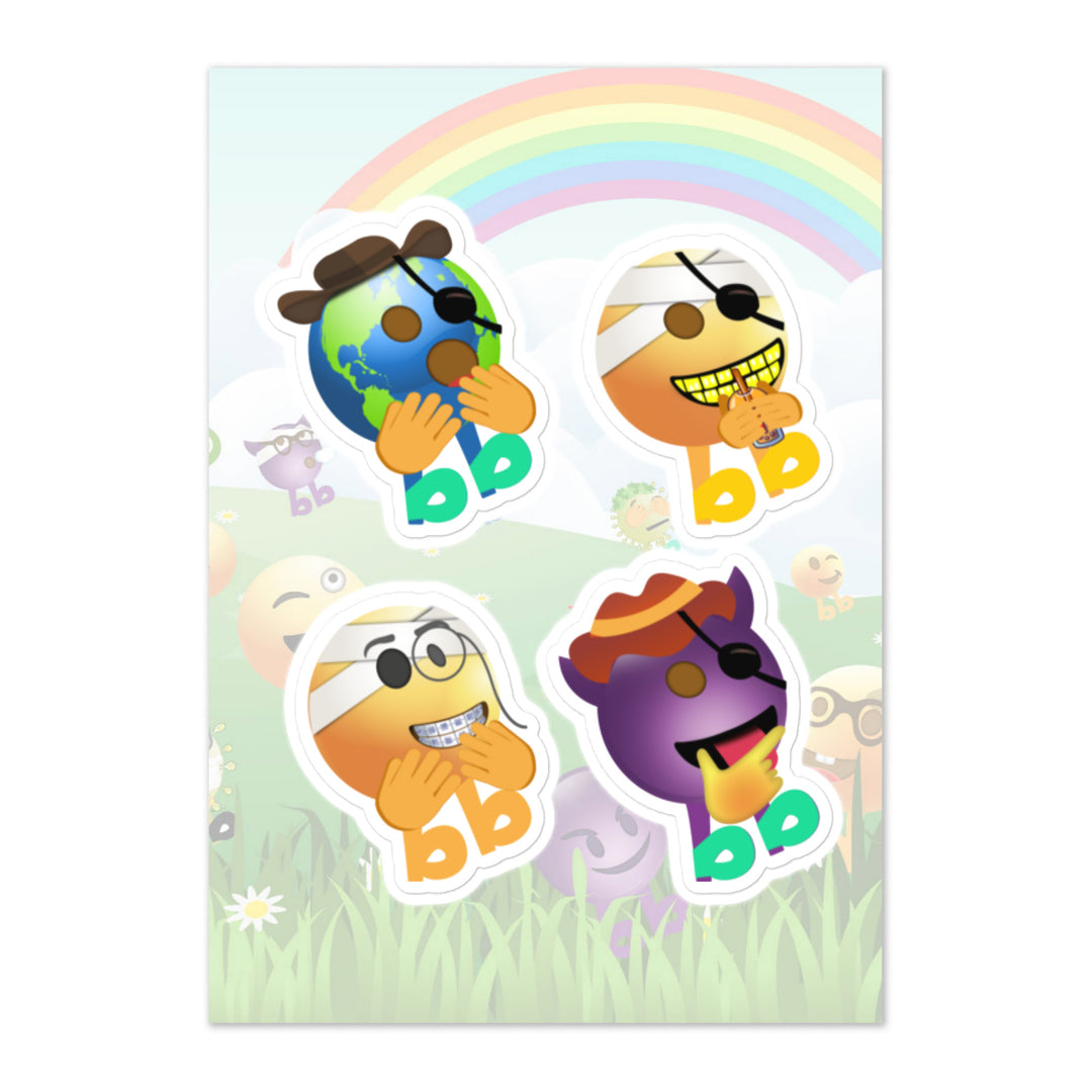 Megabb PaPa Stickers - Emojibb