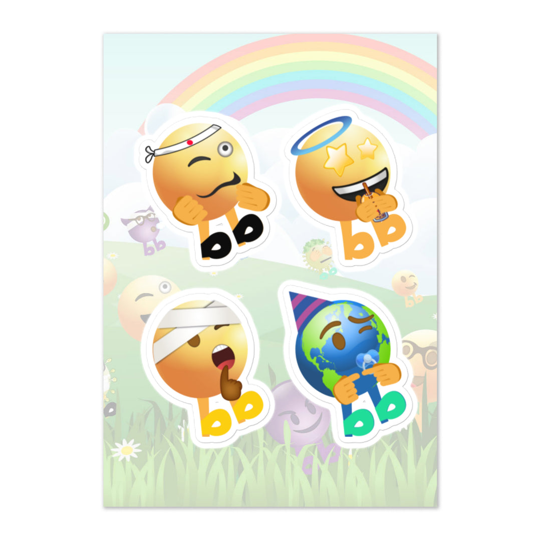 Megabb PaPa Stickers - Emojibb