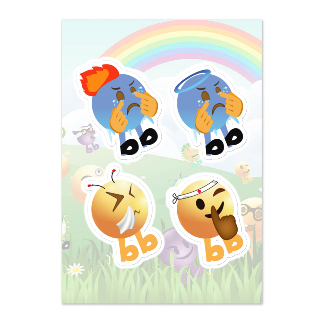 Megabb PaPa Stickers - Emojibb