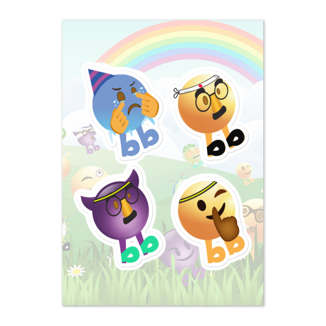 Megabb PaPa Stickers - Emojibb