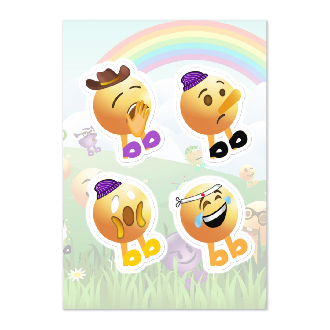 Megabb PaPa Stickers - Emojibb