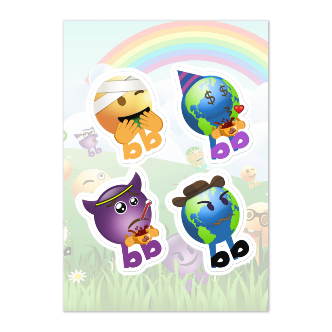 Megabb PaPa Stickers - Emojibb