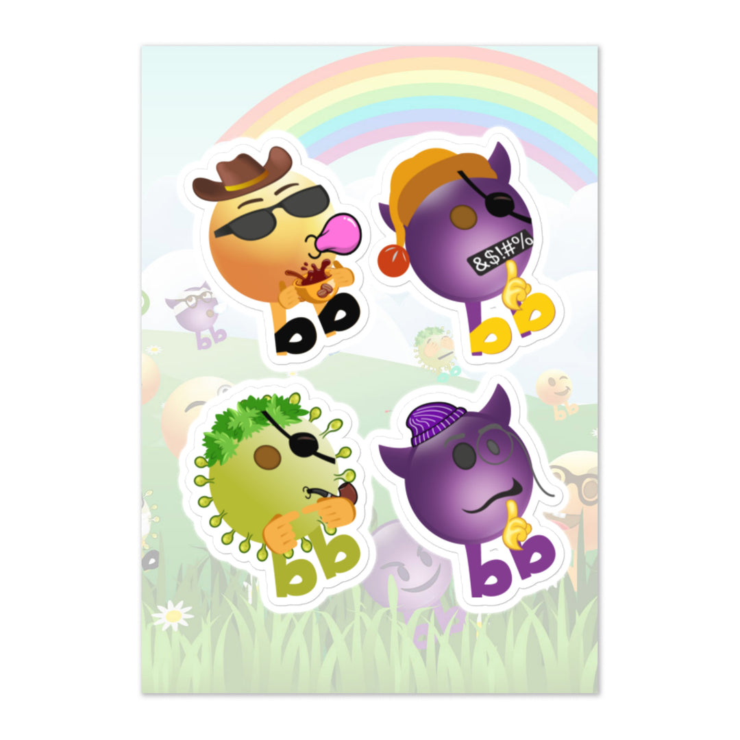 Megabb PaPa Stickers - Emojibb