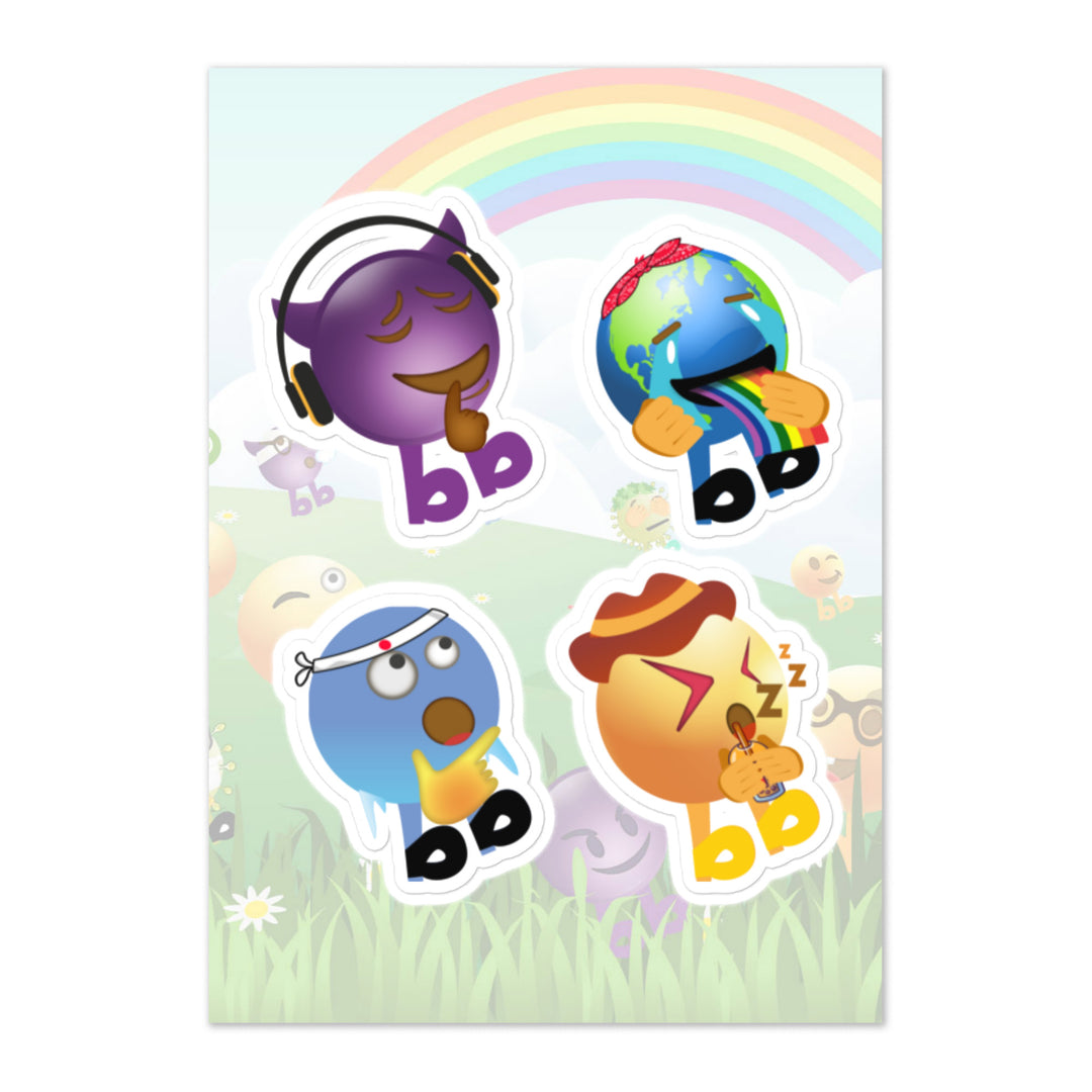 Megabb PaPa Stickers - Emojibb