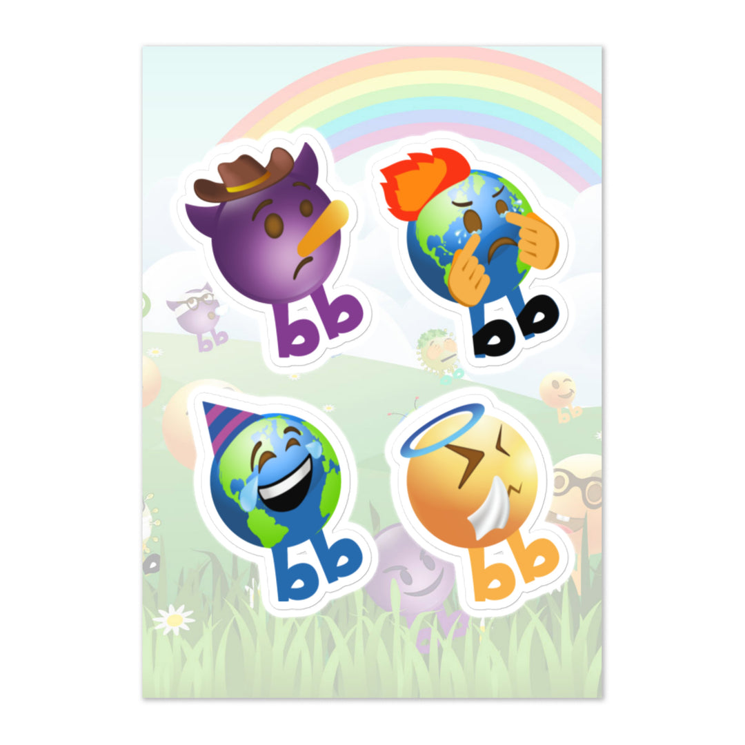 Megabb PaPa Stickers - Emojibb