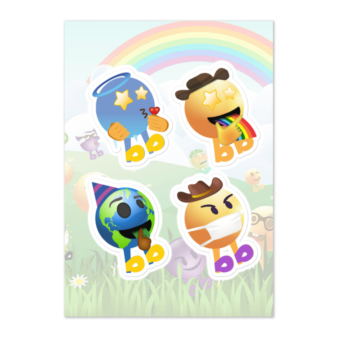 Megabb PaPa Stickers - Emojibb