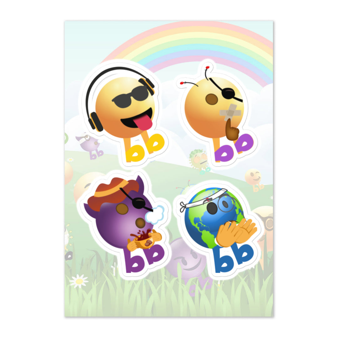 Megabb PaPa Stickers - Emojibb