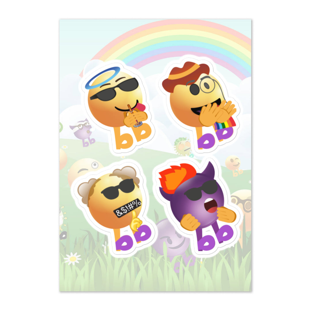 Megabb PaPa Stickers - Emojibb