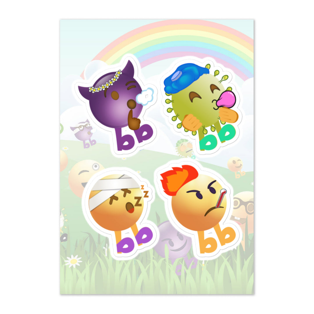 Megabb PaPa Stickers - Emojibb