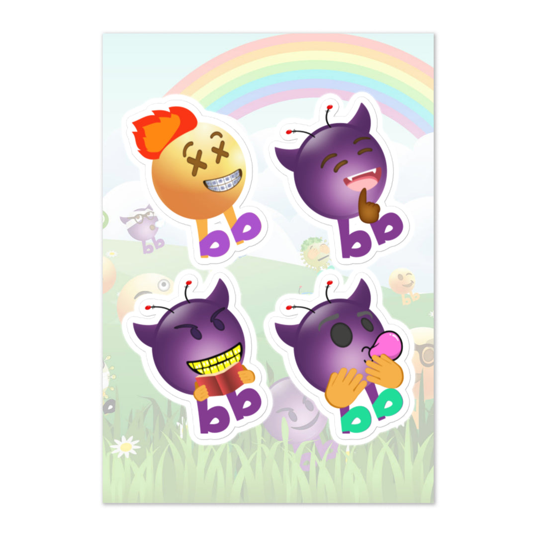 Megabb PaPa Stickers - Emojibb