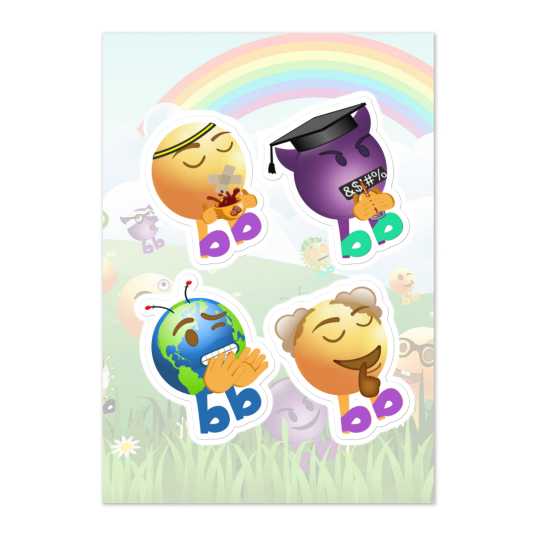 Megabb PaPa Stickers - Emojibb