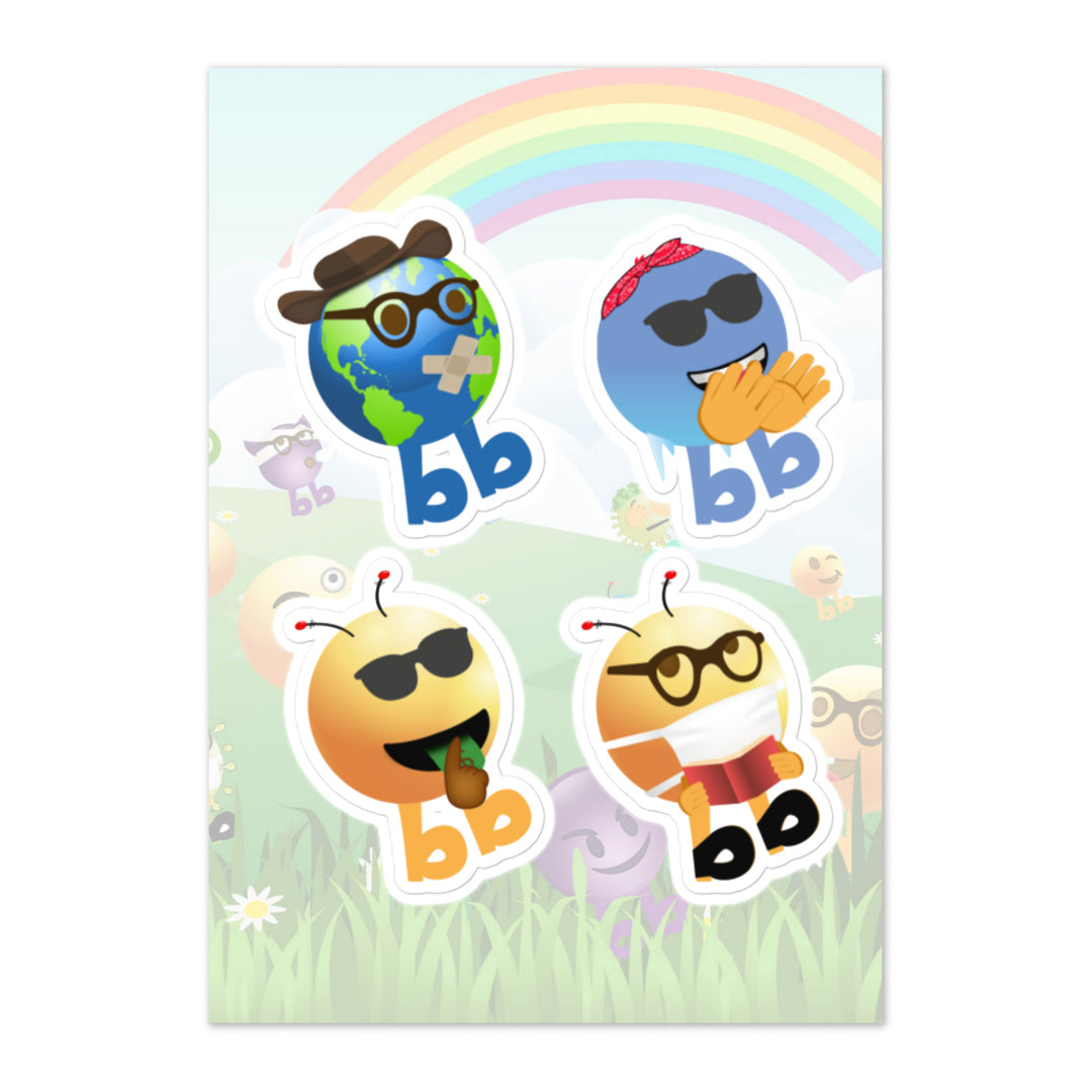 Megabb PaPa Stickers - Emojibb