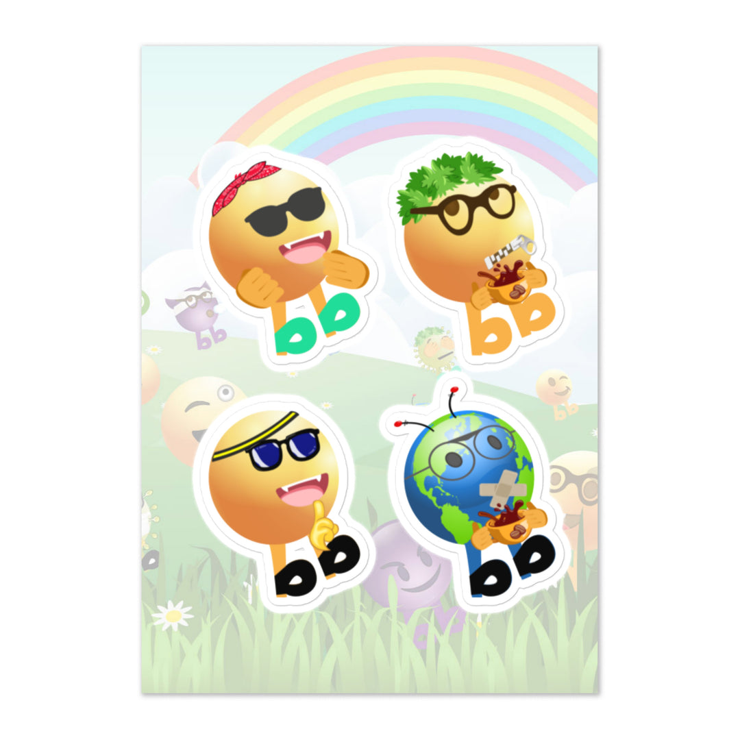 Megabb PaPa Stickers - Emojibb