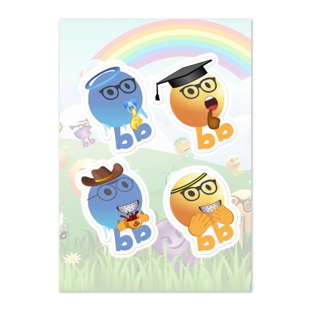 Megabb PaPa Stickers - Emojibb