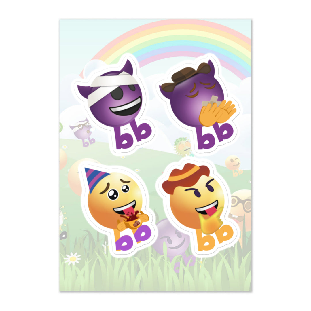 Megabb PaPa Stickers - Emojibb