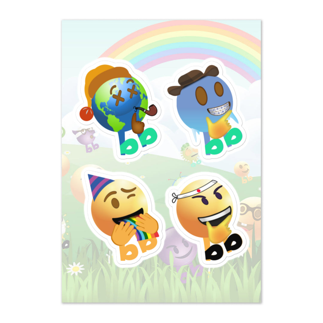 Megabb PaPa Stickers - Emojibb