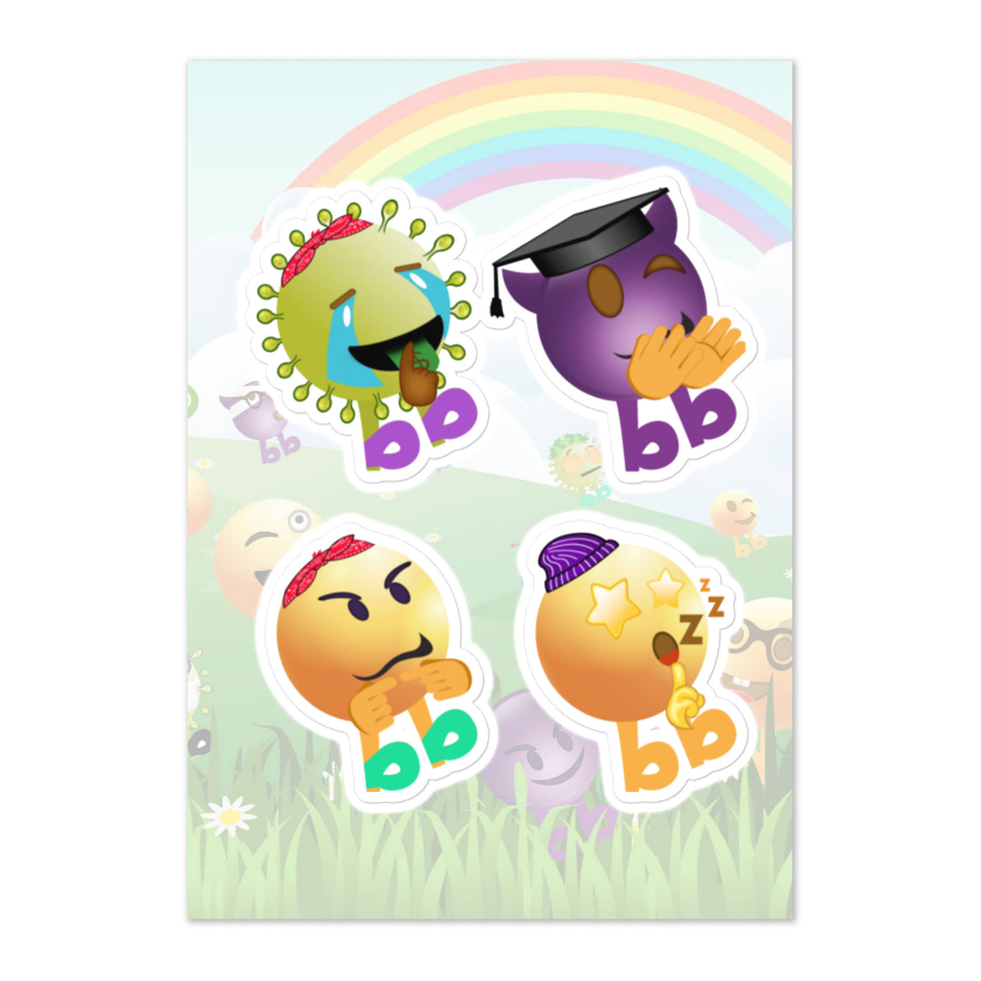 Megabb PaPa Stickers - Emojibb