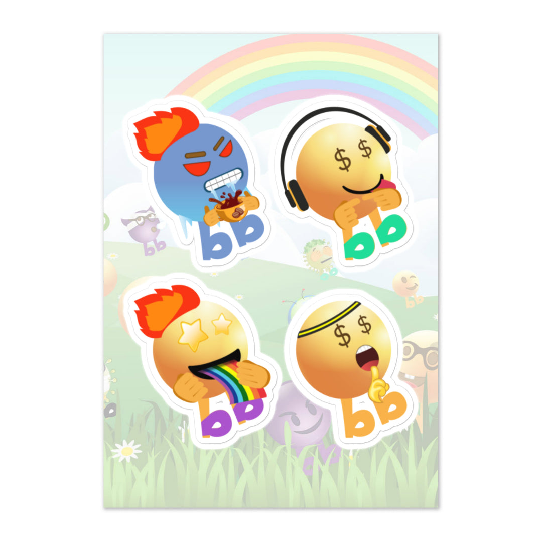 Megabb PaPa Stickers - Emojibb