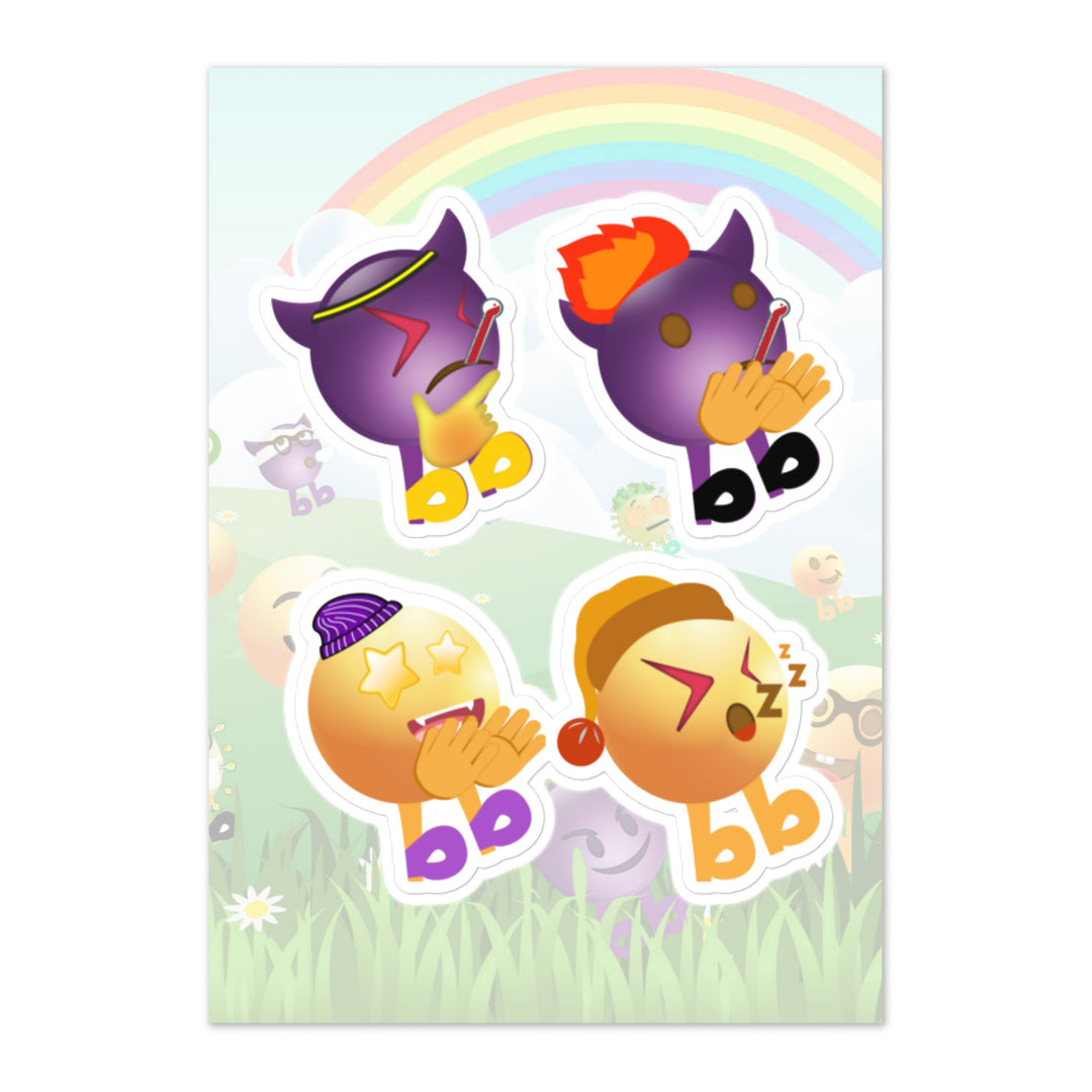 Megabb PaPa Stickers - Emojibb