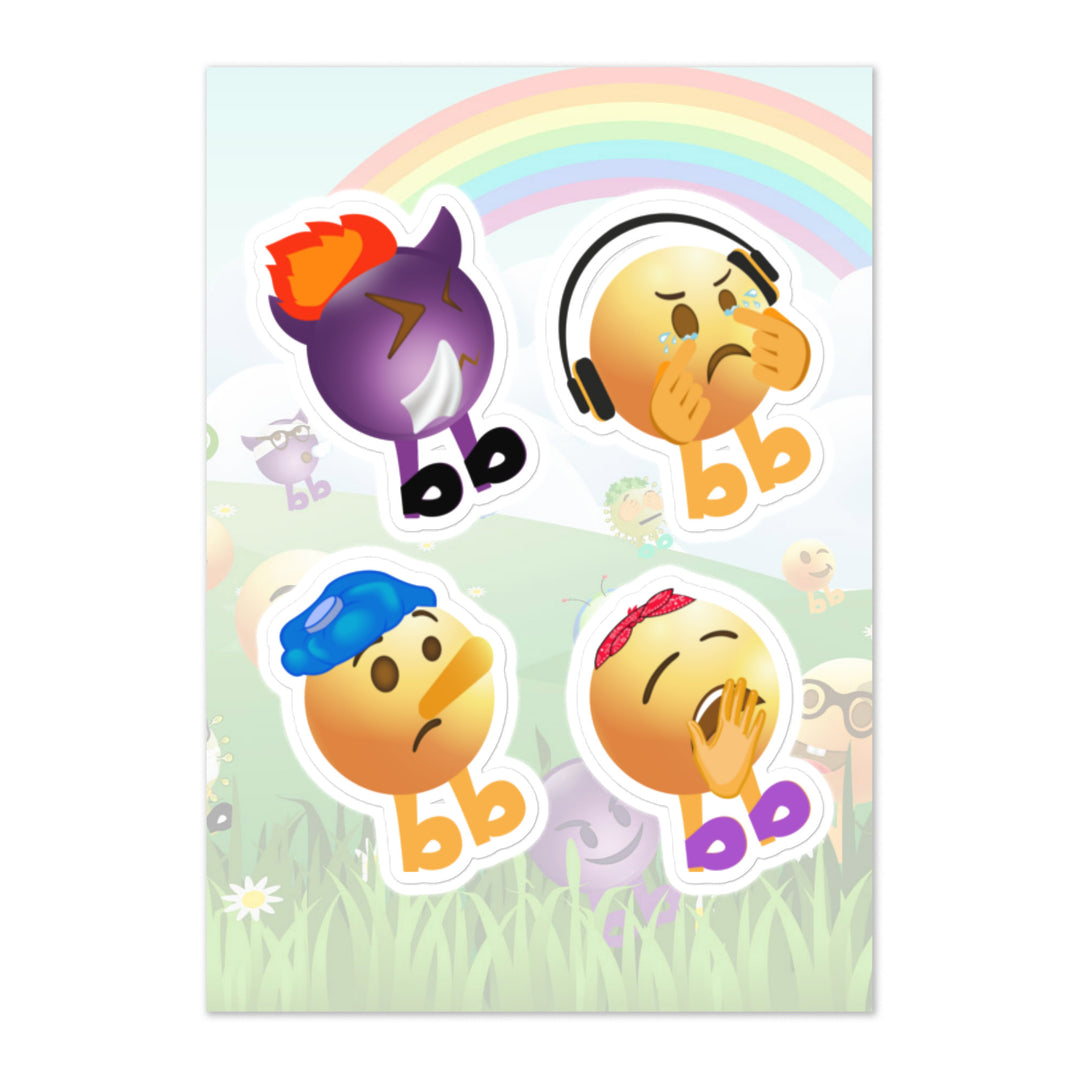 Megabb PaPa Stickers - Emojibb