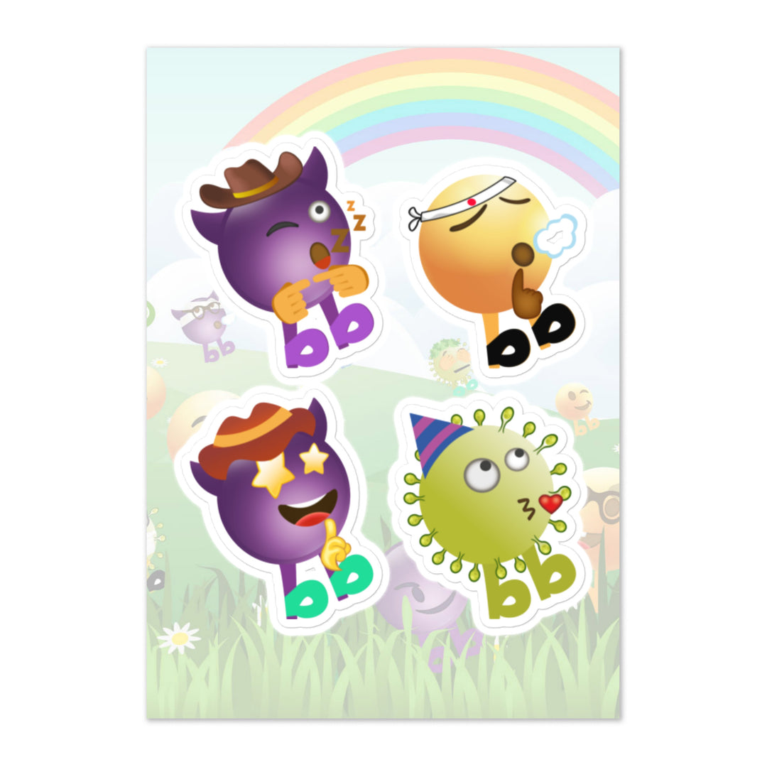 Megabb PaPa Stickers - Emojibb