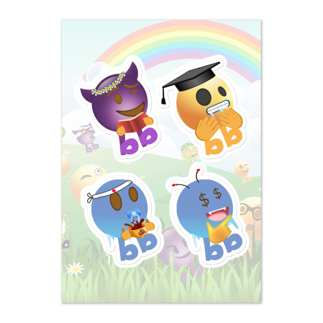 Megabb PaPa Stickers - Emojibb
