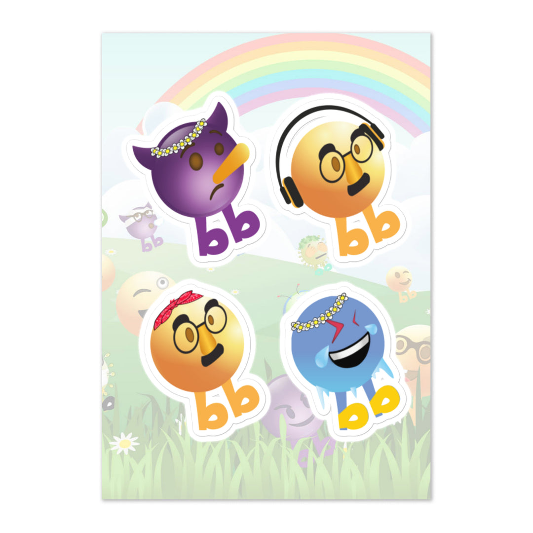 Megabb PaPa Stickers - Emojibb
